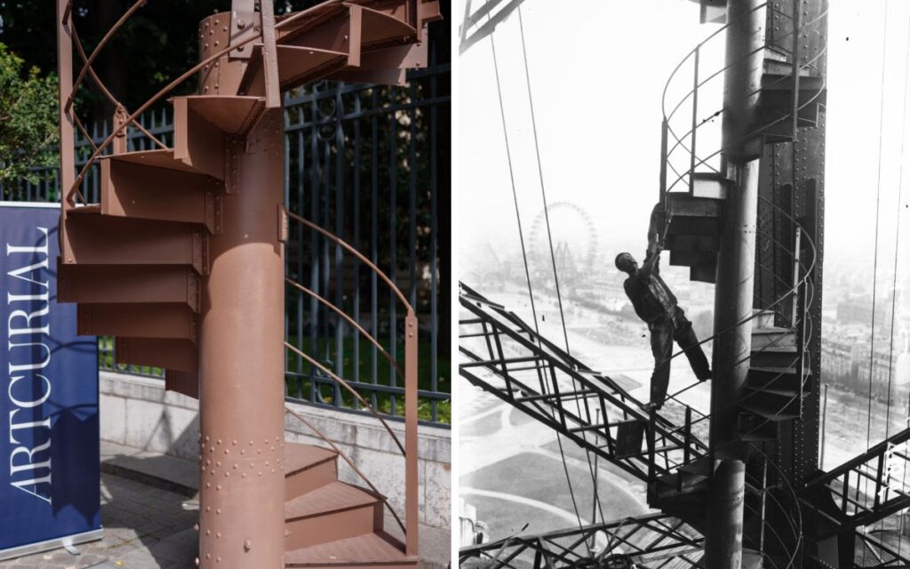 Subastan tramo original de la Torre Eiffel por más de 9 millones de pesos