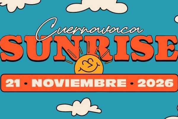 Enjambre, NSQK y Caloncho encabezan el Cuernavaca Sunrise 2026: este es el cartel completo
