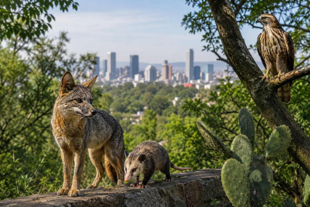 Fauna silvestre en CDMX: Sedema y UNAM construyen guía para autoridades