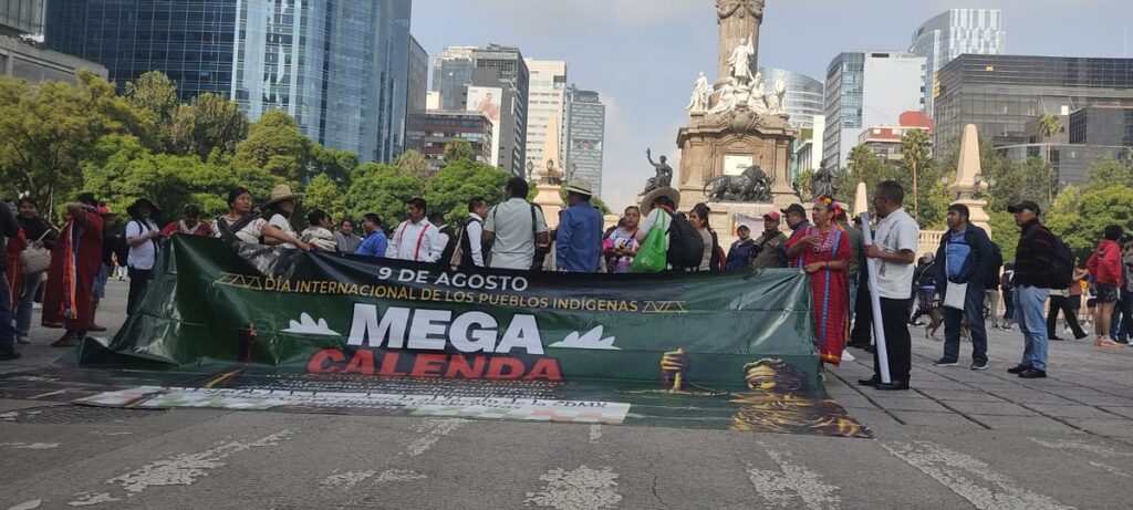 Del Ángel al Zócalo: Megacalenda 2026 visibiliza las demandas de los pueblos indígenas