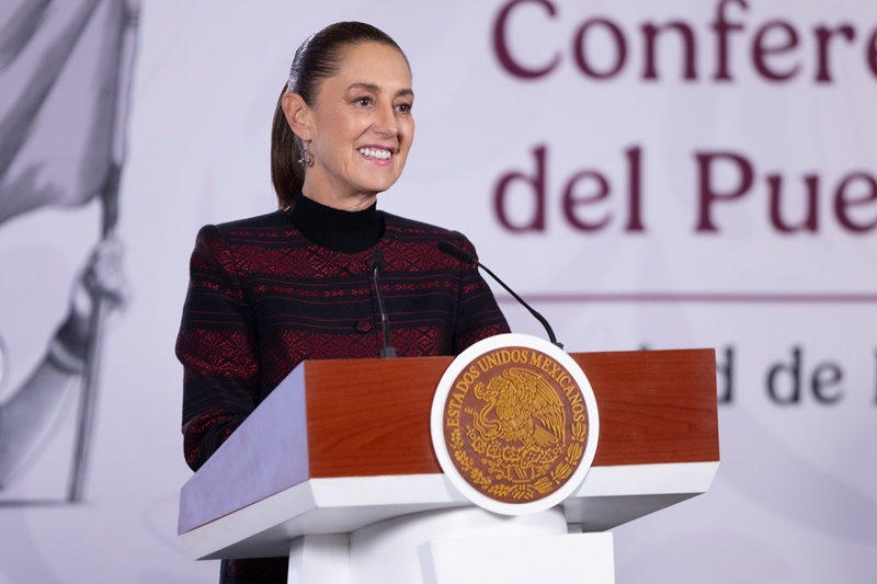 Sheinbaum despliega Guardia Nacional para exportar aguacate michoacano y descarta visita del Papa León XIV