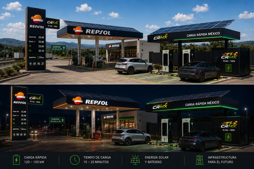 Se adelantan al futuro: buscan apostar por la infraestructura en electromovilidad en México