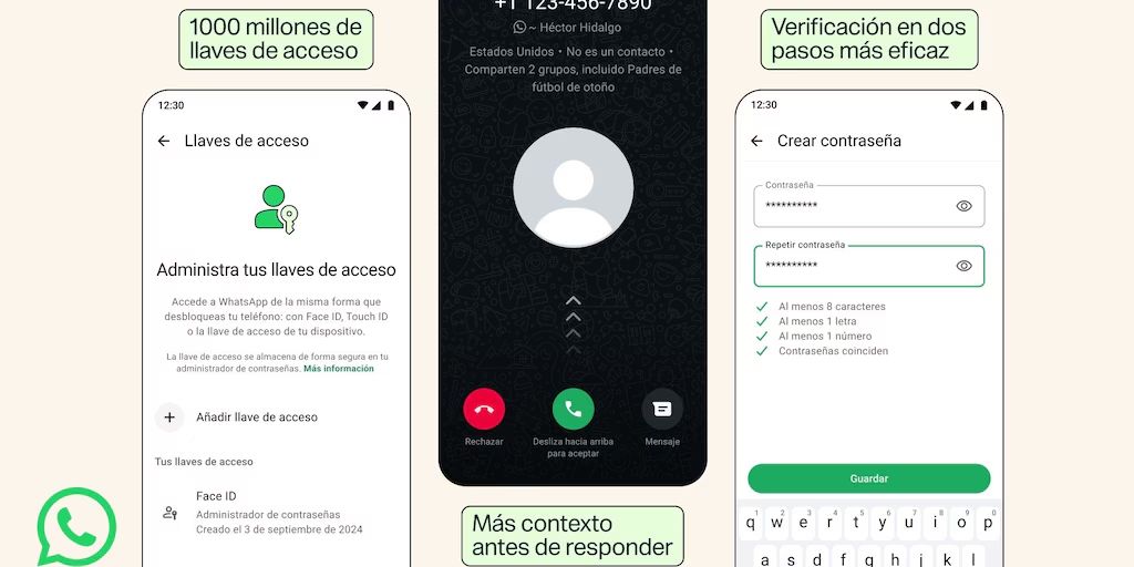 ¿Usas WhatsApp en varios celulares? Ahora tendrás una llave de acceso en cada uno