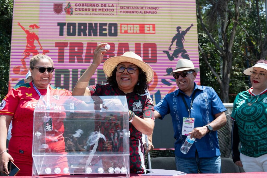 Mundial 2026 en CDMX: STyFE apuesta por empleos dignos con torneo laboral de fútbol