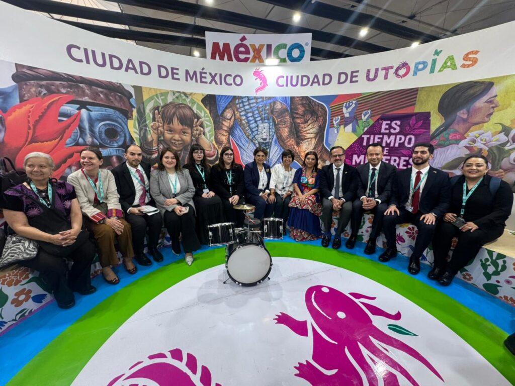 La Ciudad de México busca posicionarse como referente global con el Pabellón de las Utopías