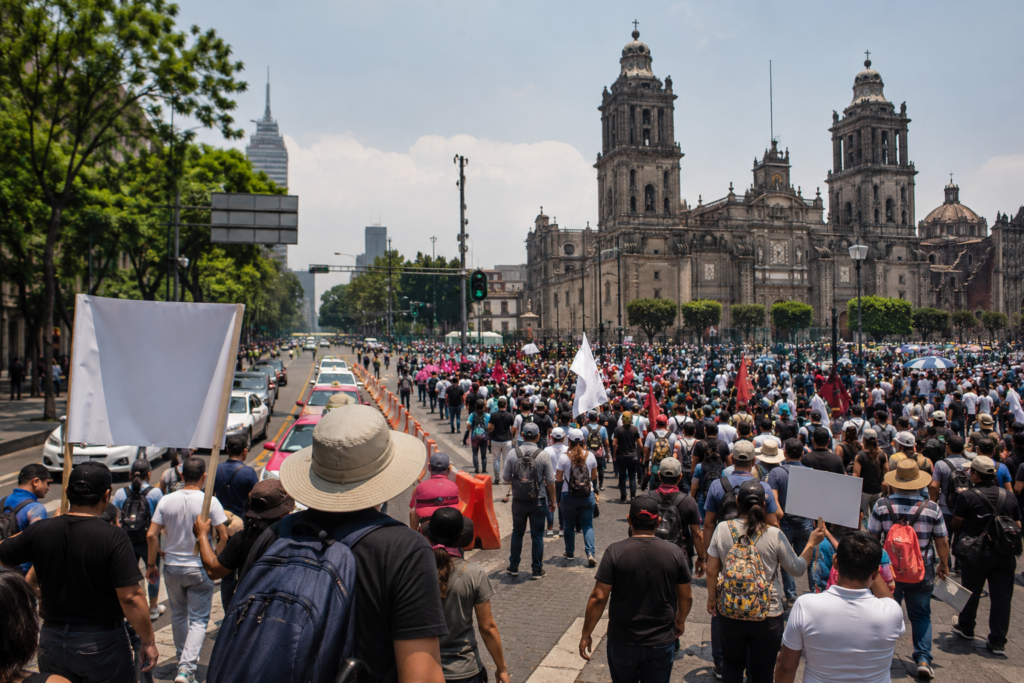 Zócalo, Segob y SEP entre los puntos afectados por marchas este miércoles en CDMX