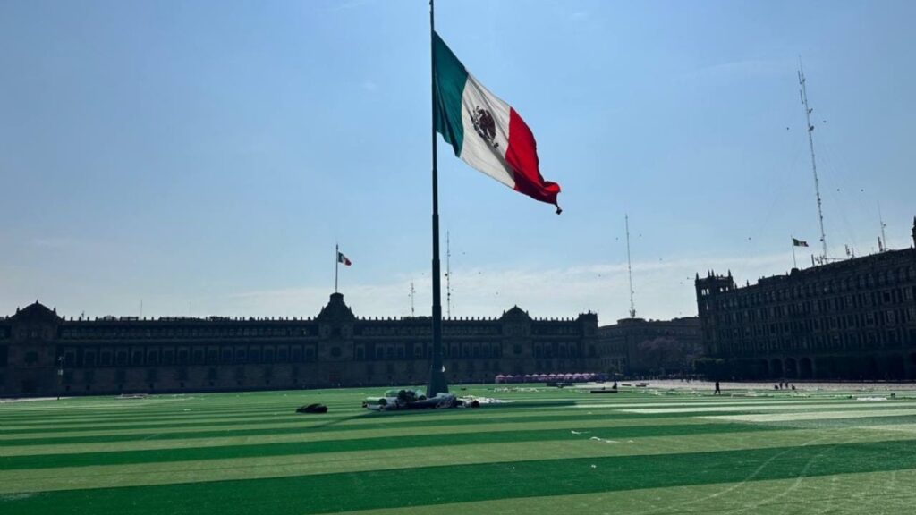 El Zócalo se convertirá en estadio gigante para el Mundial 2026 con el FIFA Fan Fest