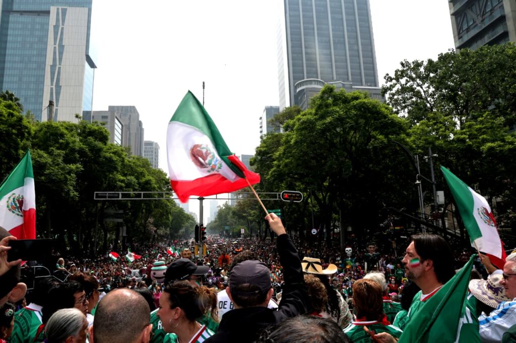 Récord, turismo y espectáculo: así arrancó la fiesta mundialista en la CDMX