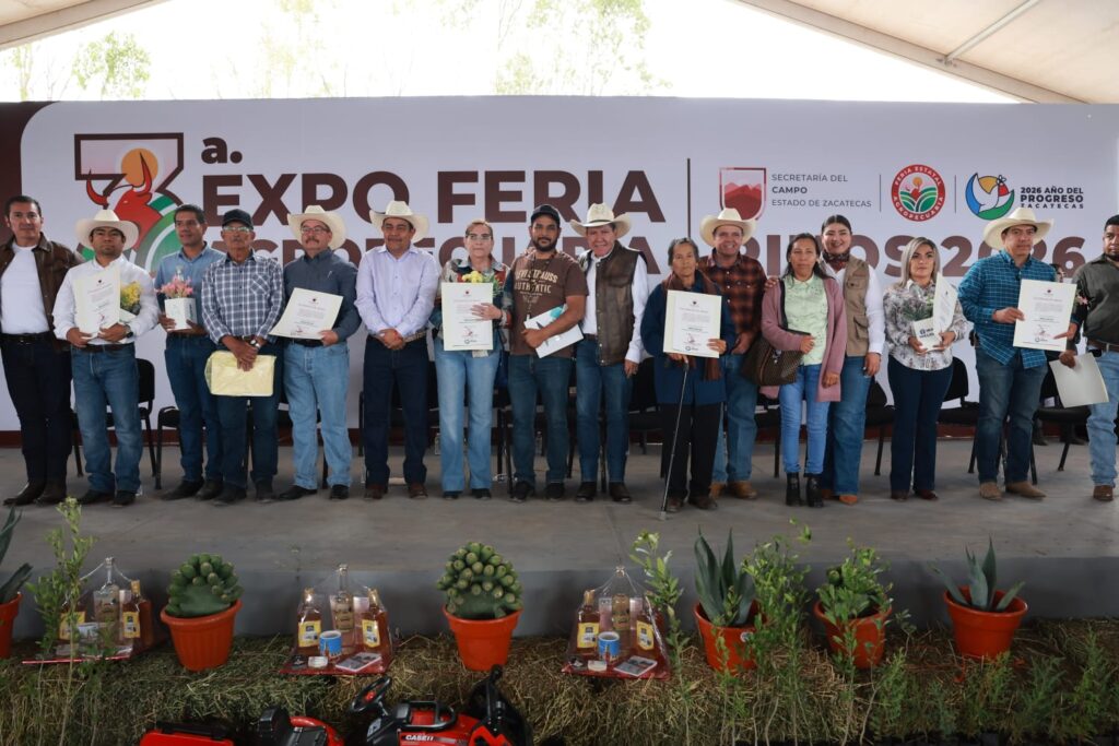 Gobierno anuncia más subsidios agrícolas tras feria en Pinos Zacatecas