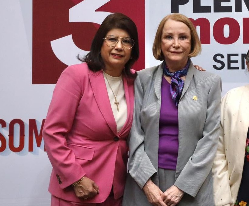 Senadoras respaldan a Laura Itzel desde la Cámara alta