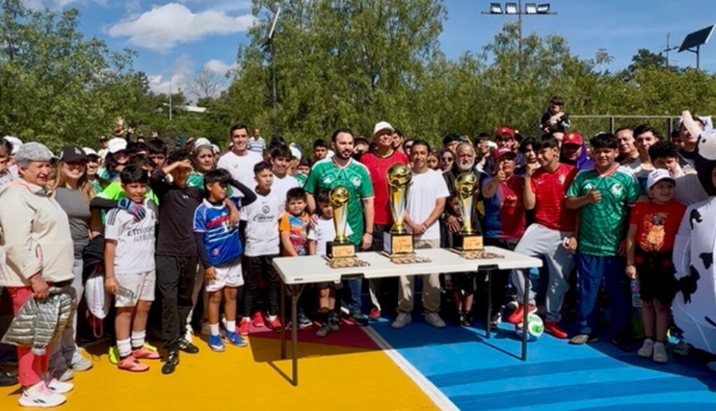 Parque Cantera reúne a Coyoacán en torneo por papás