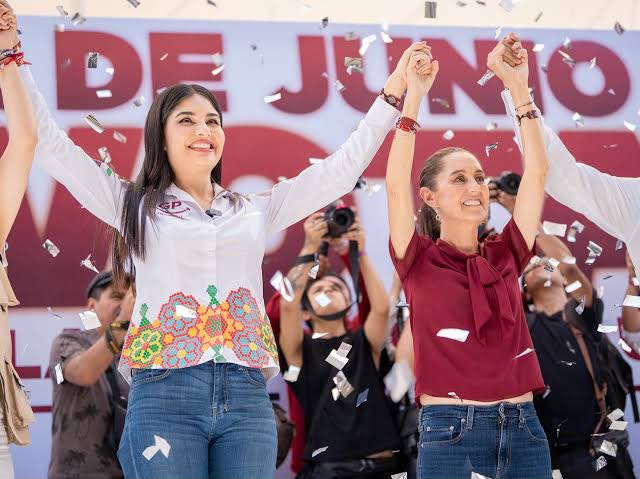 Licitación de puente une a Claudia Sheinbaum y Geraldine Ponce en Nayarit