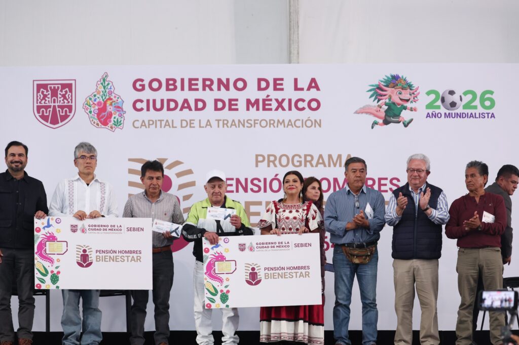 Hombres Bienestar suma 20 mil beneficiarios más y avanza hacia la cobertura universal en la CDMX