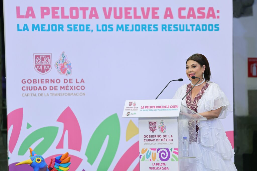 Clara Brugada defiende el legado del Mundial 2026 con obras, movilidad y desarrollo urbano