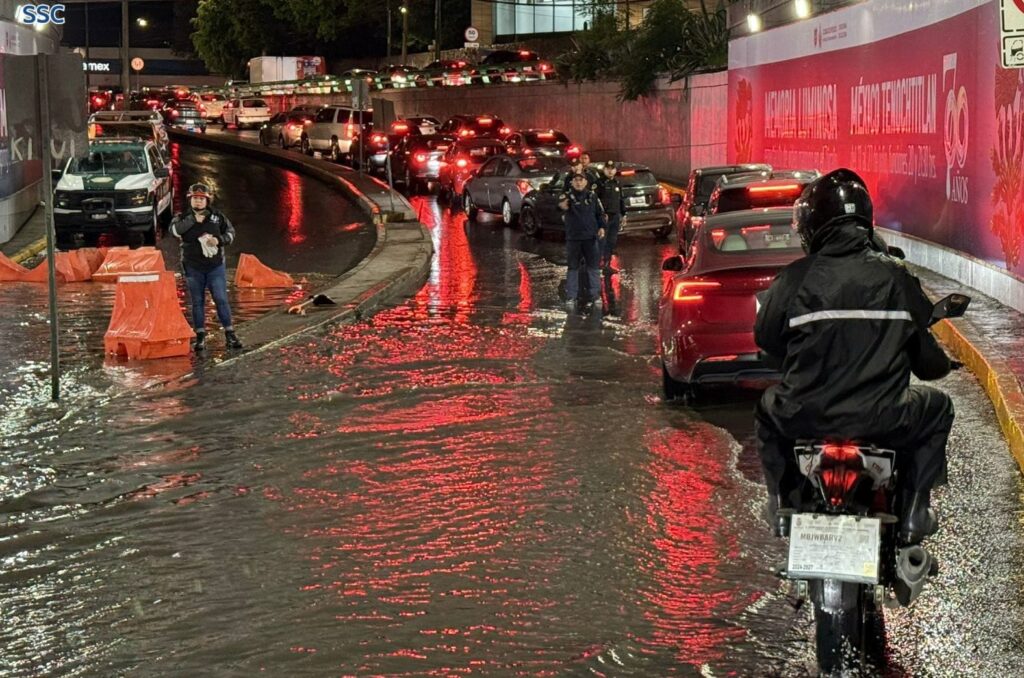 Lluvias dejan decenas de incidentes en la CDMX y reavivan el desafío del drenaje urbano