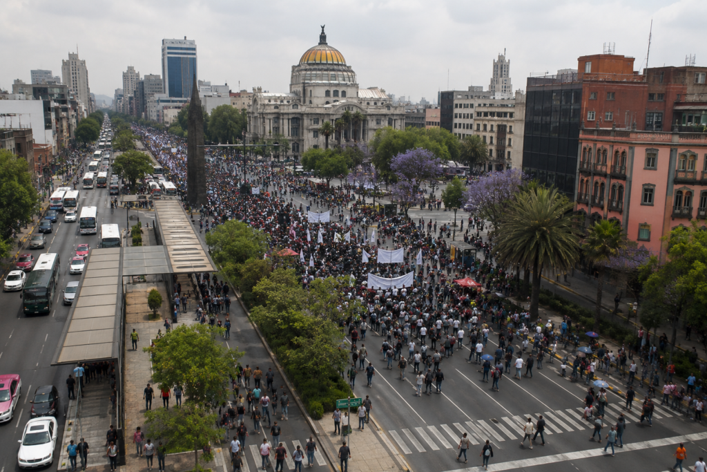 Movilizaciones del SME e IPN presionarán las principales vialidades de la Ciudad de México
