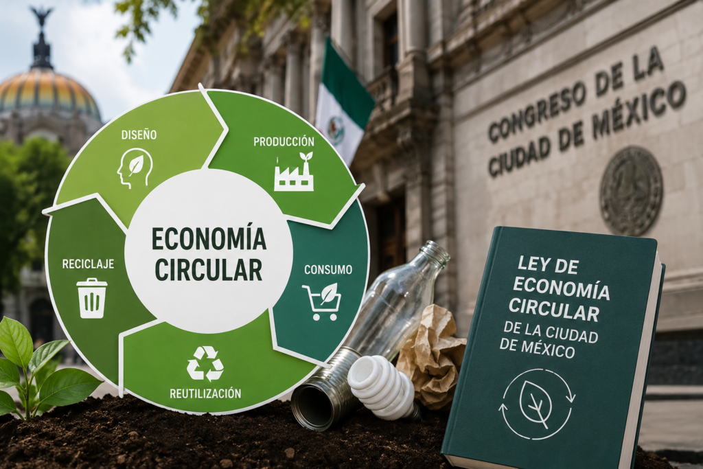Reforma en puerta: proponen fortalecer la economía circular frente a la crisis ambiental de CDMX