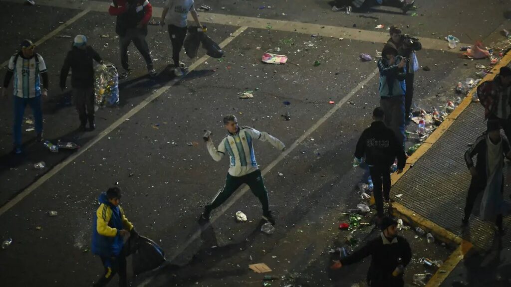 Disturbios tras la final del Mundial dejan dos muertos en Argentina