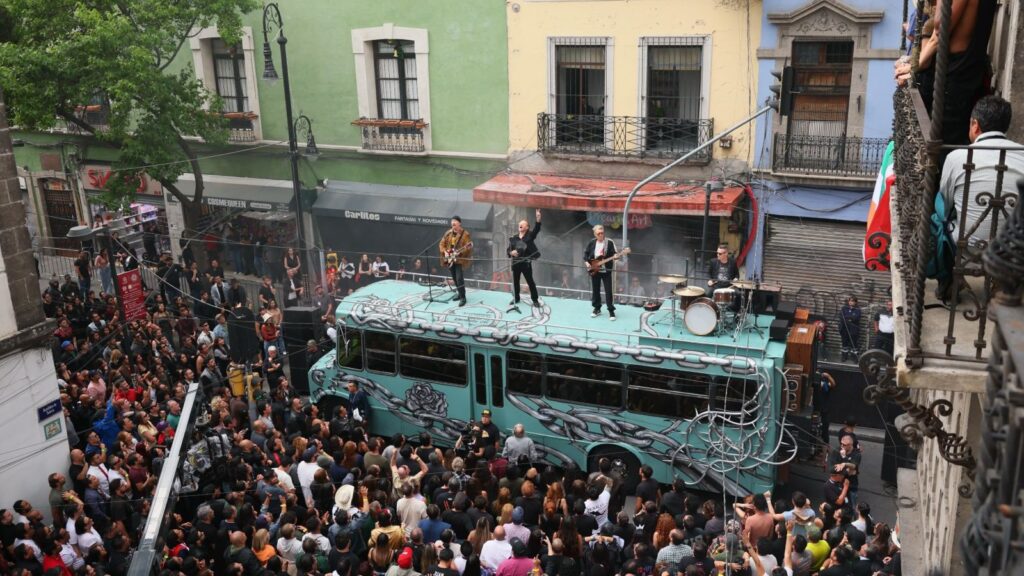 U2 estrena “Street of Dreams” con escenas grabadas en México