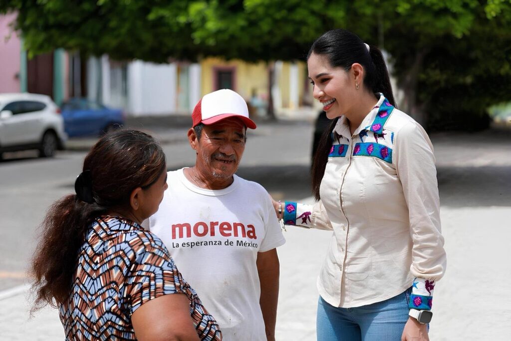 Así será la gira casa por casa de Geraldine Ponce