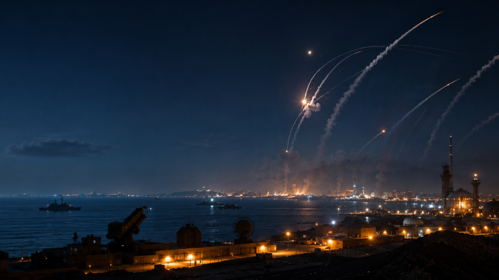 Irán intensifica ataques en el Golfo tras bombardeos estadounidenses