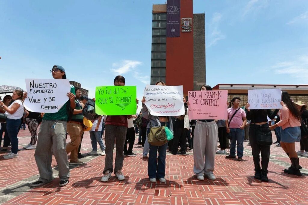 Examen de control de la UNAM genera reclamos por sedes lejanas; aspirantes de CDMX viajarán a Tijuana