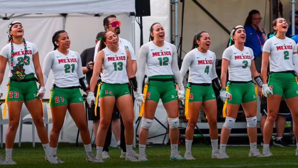 ¡México hace historia! Selección femenil de flag football va a Los Ángeles 2028