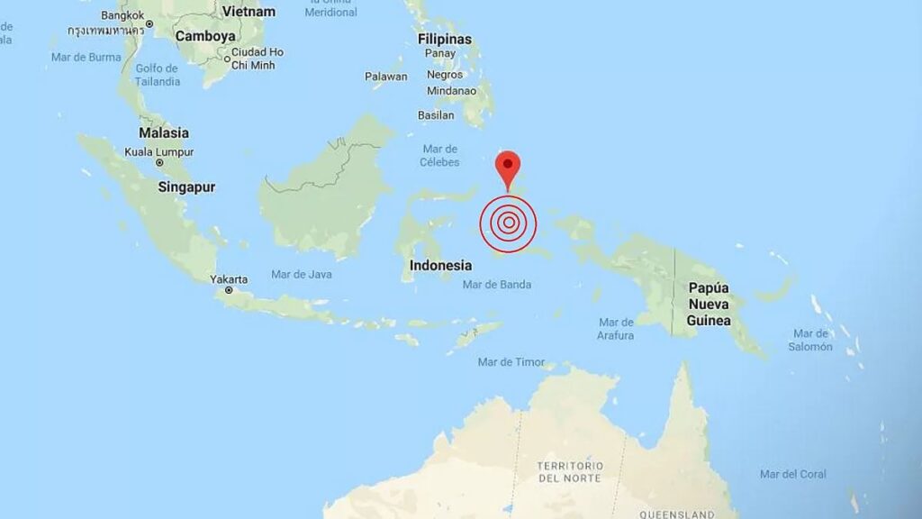 Terremoto de 7.7 sacude Indonesia y activa alerta de tsunami